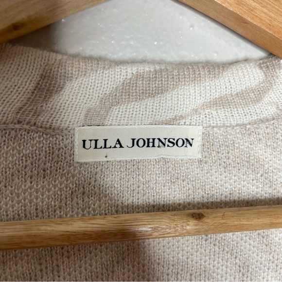 Ulla Johnson | Cici Wool Zebra Balloon Sleeve Cardigan - Picture 9 of 15